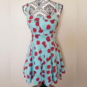 Rockabilly Pinup Cherry Dress